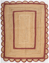Jute scallop, ruby